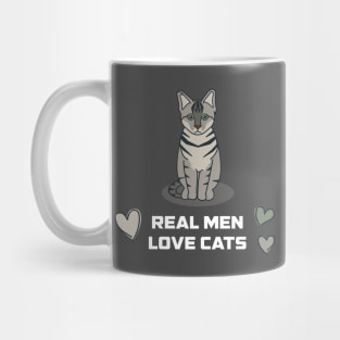 Real Men Love Cats Mug